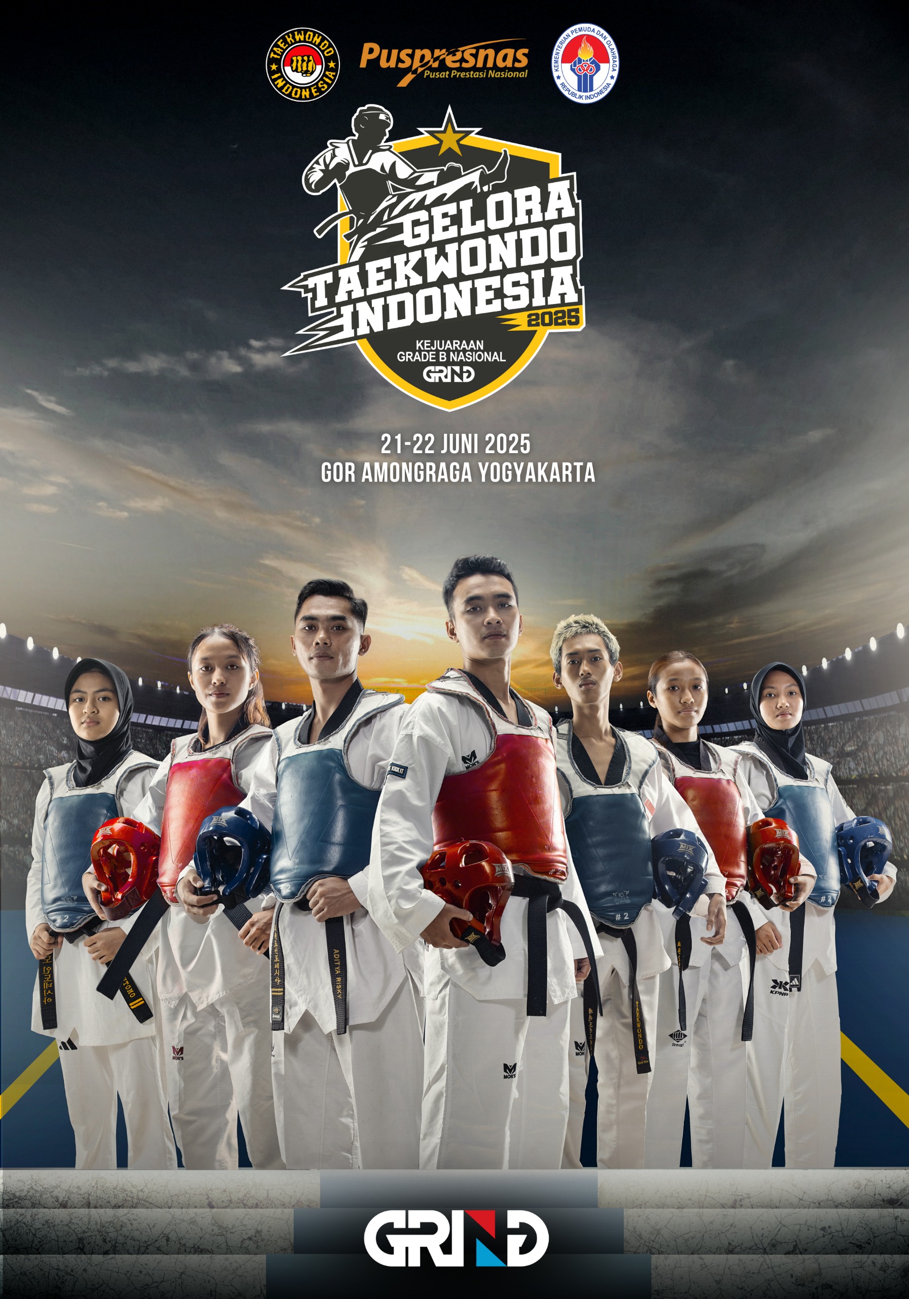 Panggung Juara Taekwondo Indonesia LUTADOR TAEKWONDO ACADEMY