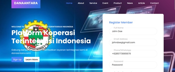 Danaantara Platform Koperasi Terintegrasi Indonesia LUTADOR TAEKWONDO ACADEMY